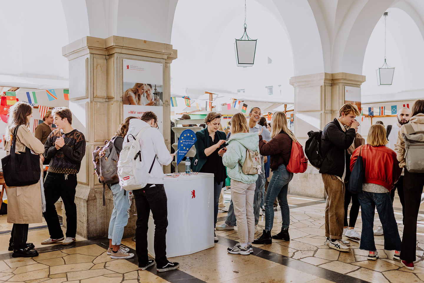 Internationale Tage am Fachbereich Wirtschaftswissenschaften der HWR Berlin im Oktober 2022. Foto Lukas Schramm